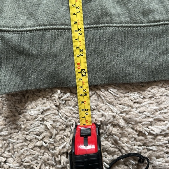 The North Face Heritage crew neck sweatshirt in grey/green - womens size small - Picture 8 of 8